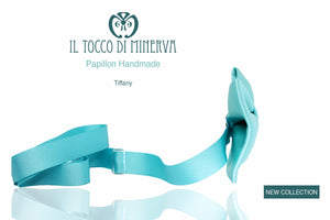 Papillon Farfallino seta Tiffany Realizzato a mano – Handmade - Il Tocco di Minerva