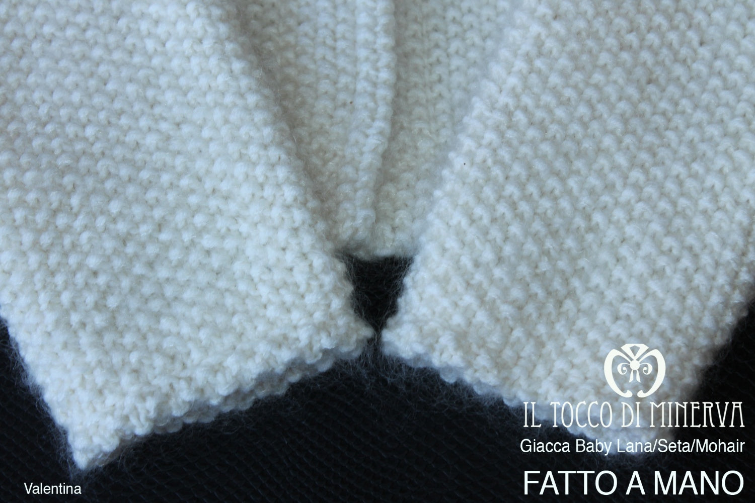 Giacchino baby Lana/Seta/Mohair Valentina 6/7anni - Il Tocco di Minerva