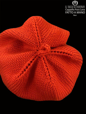 Cappello unisex bambino bambina pura lana - Realizzato a Mano - Il Tocco di Minerva