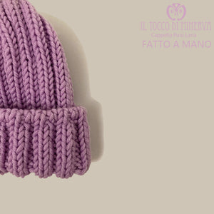 Cappello in pura lana Taylor - Fatto a mano - Il Tocco di Minerva