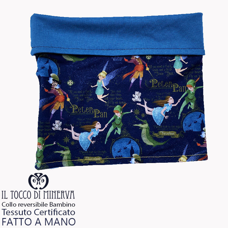 Collo da Bambino in Cotone Certificato Peter Pan - Fatto a Mano - Il Tocco di Minerva