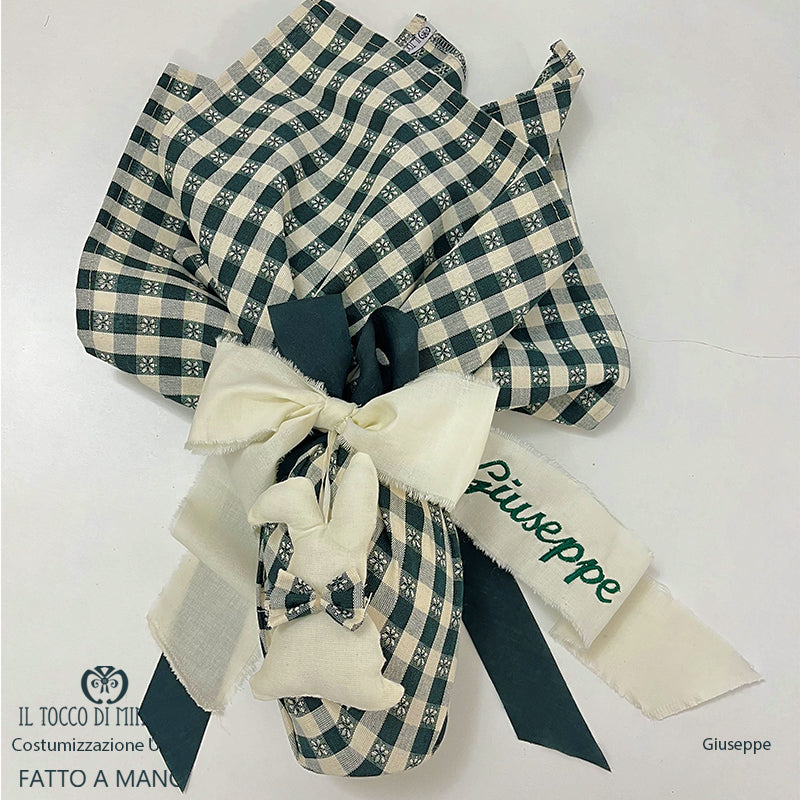 Costumizzazione Uovo di Pasqua Giuseppe verde bimbo - Fatto a mano