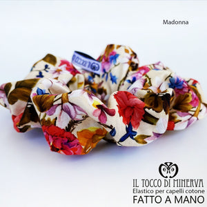 Elastico per capelli cotone madonna - Realizzato a mano - Il Tocco di Minerva