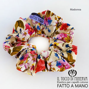 Elastico per capelli cotone madonna - Realizzato a mano - Il Tocco di Minerva