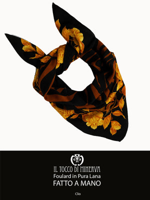 Foulard Donna in Pura Lana Clio - Fatto a Mano - Il Tocco di Minerva