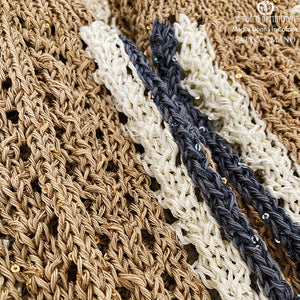 Maglia in cotone linea Champagne - fatto a mano - Il Tocco di Minerva