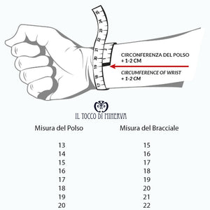 Bracciale Perle Swarovski Chiara Antracite - Realizzato a mano - Il Tocco di Minerva