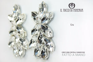 Orecchini in cristallo swarovski cristallo Eris Linea Sposa Realizzati a mano - Il Tocco di Minerva