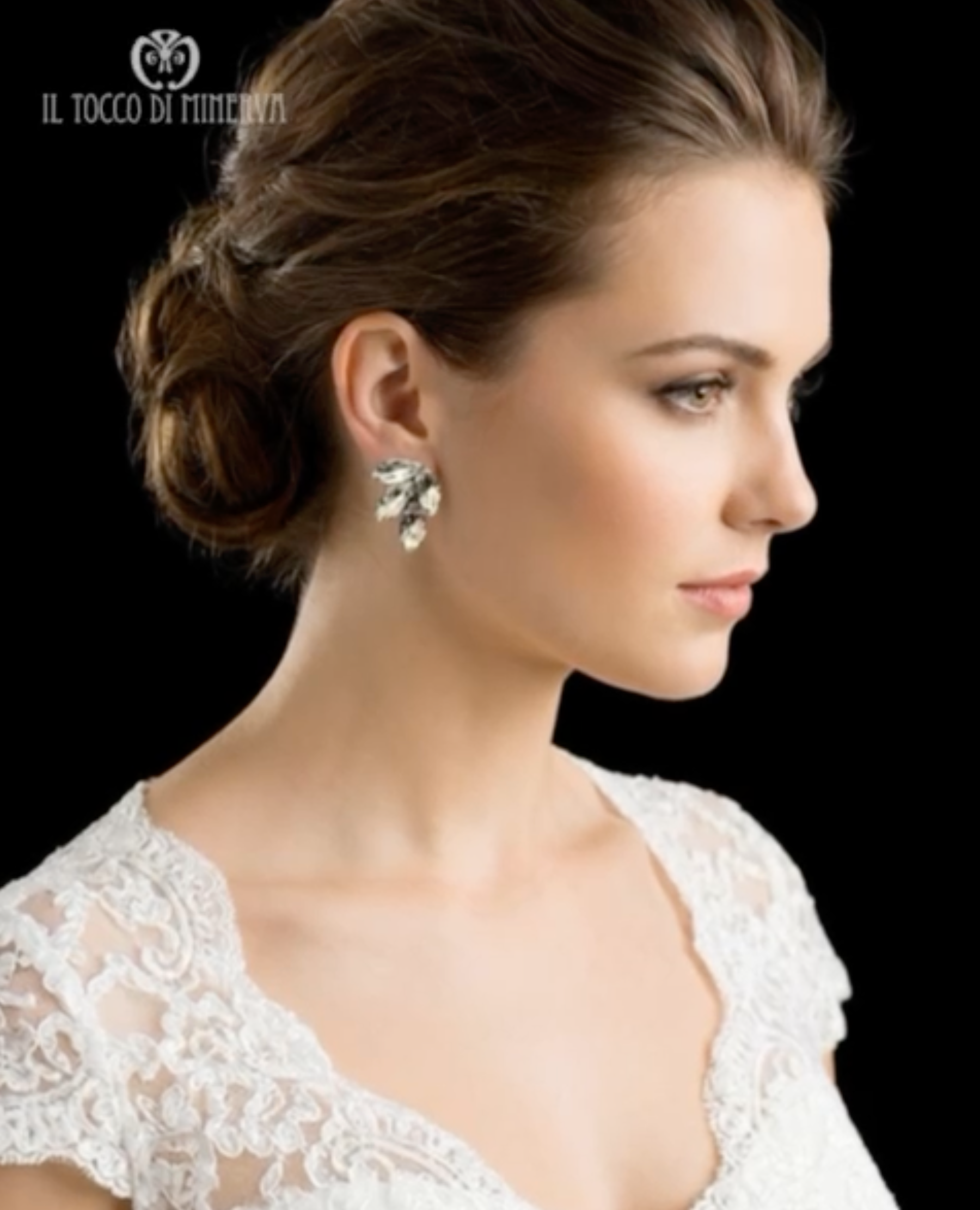 Orecchini di cristallo crystal Love Me - Fatto a Mano