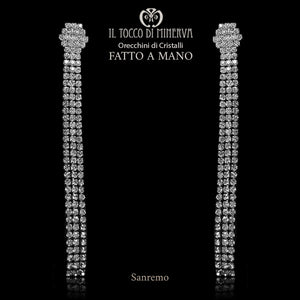 Orecchini cristalli Swarovski Sanremo crystal - Fatto a Mano - Il Tocco di Minerva