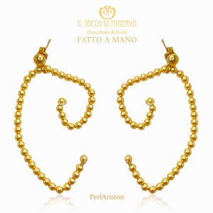Orecchini Perle Swarovski PerlAriston - Fatto a Mano - Il Tocco di Minerva