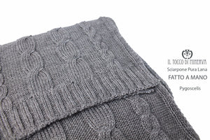 SCIARPA UNISEX Pygoscelis – realizzata a mano – HandMade - Il Tocco di Minerva