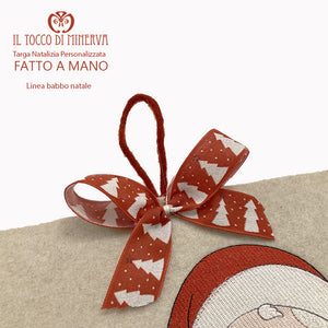 Dietro porta Natalizio personalizzato per sezione scolastica n 4 - Fatto a Mano - Il Tocco di Minerva