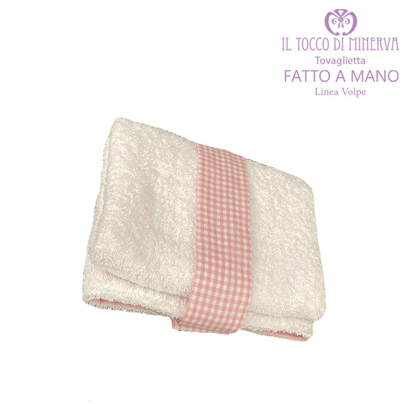 Tovaglietta asilo nido bambina Linea volpe - Fatto a mano - Il Tocco di Minerva