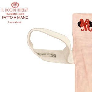 Tovaglietta scuola bambina Linea Minnie- Fatto a mano - Il Tocco di Minerva