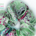 Elastico per capelli seta Pistacchio – Realizzato a mano - Il Tocco di Minerva