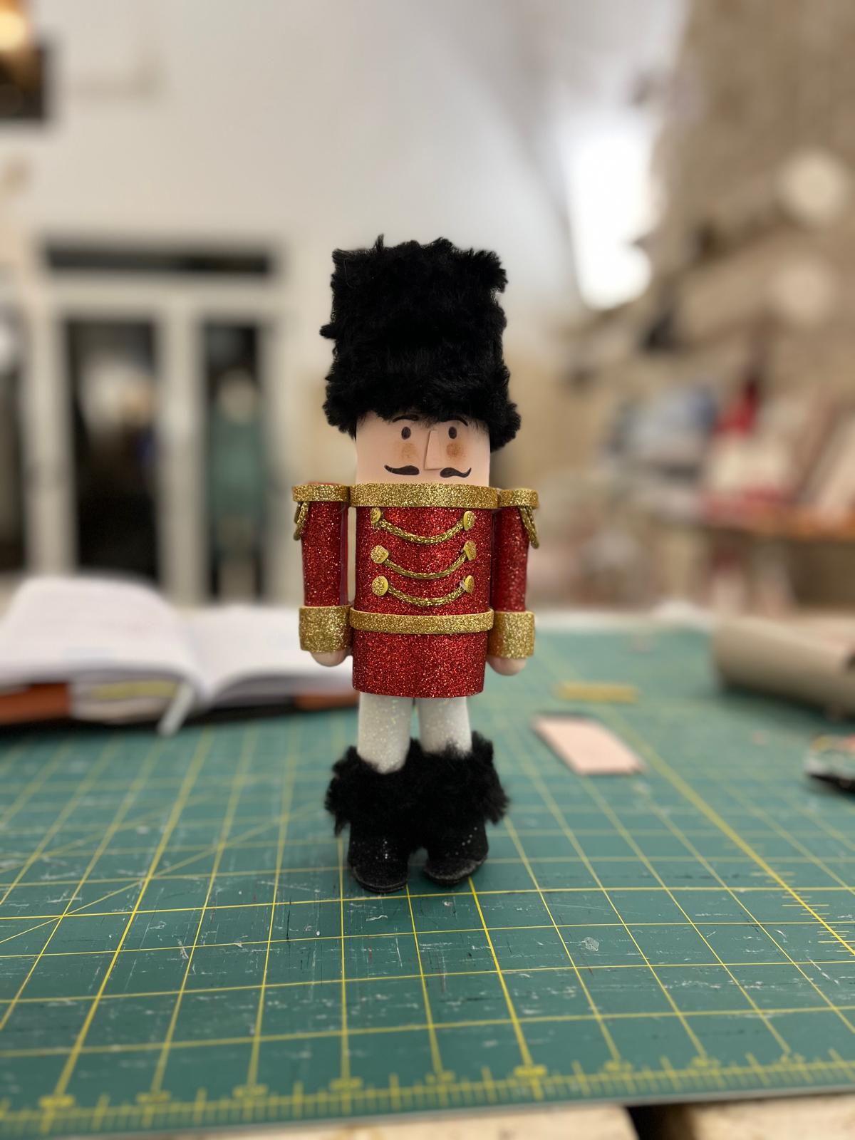 Laboratorio creativo per bambini natalizio - Soldatino