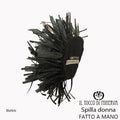 Spilla nera da donna Elettric - Fatto a mano - Il Tocco di Minerva