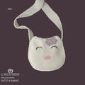 Borsa uncinetto da bambina hello - Fatto a mano
