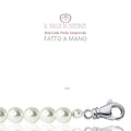 Bracciale Perle Swarovski Chiara Bianco Linea Sposa - Realizzato a mano - Il Tocco di Minerva