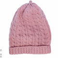 Cappello rosa pura lana Berta realizzato a mano - Handmade - Il Tocco di Minerva