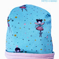 Cappello reversibile bambina 100% cotone fatina - Fatto a Mano - Il Tocco di Minerva