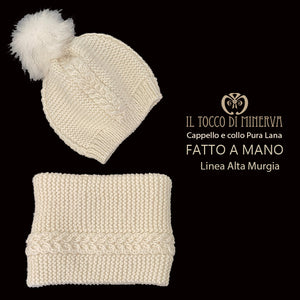 Cappello e Collo linea Alta Murgia - Fatto a Mano - Il Tocco di Minerva