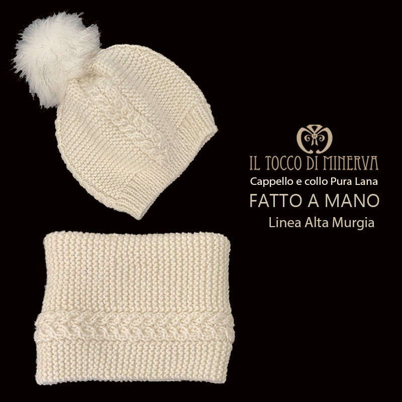 Cappello e Collo linea Alta Murgia - Fatto a Mano - Il Tocco di Minerva