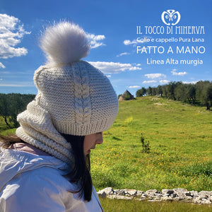 Cappello e Collo linea Alta Murgia - Fatto a Mano - Il Tocco di Minerva