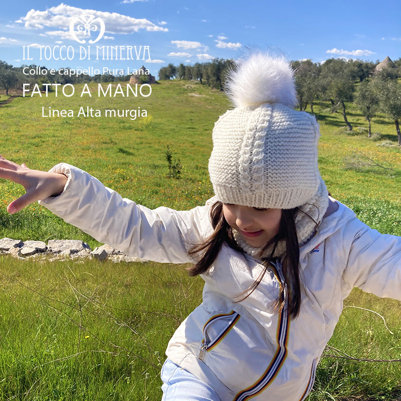 Cappello e Collo linea Alta Murgia - Fatto a Mano - Il Tocco di Minerva