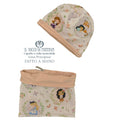 Cappello e collo reversibile bambina Linea Principesse - Fatto a Mano - Il Tocco di Minerva