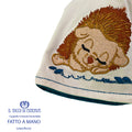 Cappello reversibile ricamato da bambino linea riccio - Fatto a Mano - Il Tocco di Minerva