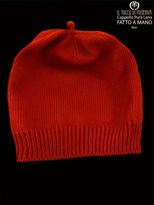 Cappello unisex bambino bambina pura lana  - Realizzato a Mano - Il Tocco di Minerva