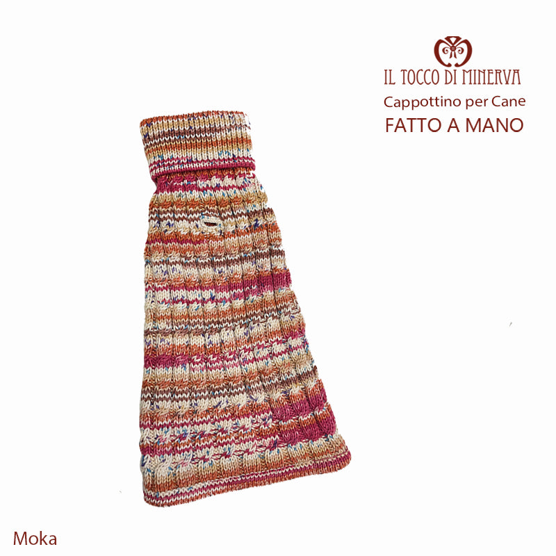 Cappottino in Pura Lana per Barboncino Moka - Fatto a Mano