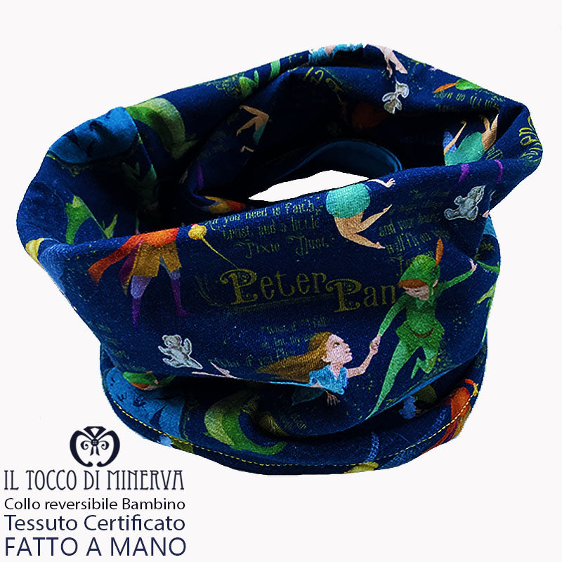 Collo da Bambino in Cotone Certificato Peter Pan - Fatto a Mano - Il Tocco di Minerva