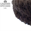 Collo pelliccia donna Cuddly marrone - Fatto a mano - Il Tocco di Minerva