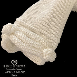 Coprispalle Bambina in cotone Ester - Fatto a Mano - Il Tocco di Minerva