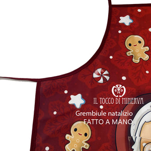 Grembiule Natalizio adulto - Fatto a Mano - Il Tocco di Minerva
