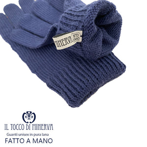 Guanti unisex pura lana - Fatto a Mano - Il Tocco di Minerva