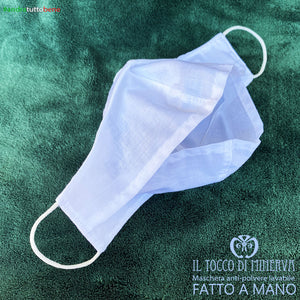 Mascherina forma 2 anti-polvere lavabile andrà tutto bene unicorno - Realizzata a mano - Il Tocco di Minerva