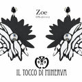 Orecchini bianco/neri animal zebra Zoe Realizzati a mano - Handmade - Il Tocco di Minerva