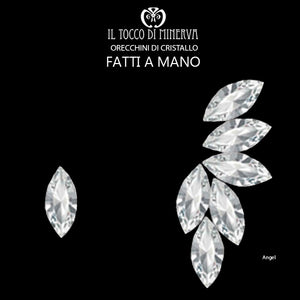 Orecchini di cristalli Angel  - Fatto a Mano - Il Tocco di Minerva