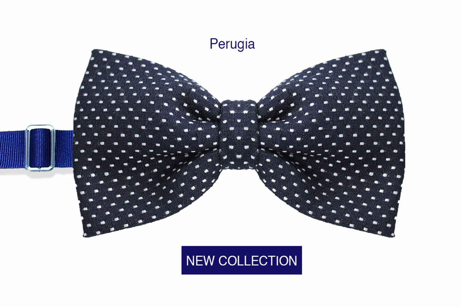 Papillon Uomo Perugia tessuto alta moda - Realizzato a mano - Il Tocco di Minerva