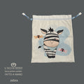Handmade Baby Elephant Cotton Diaper Bag