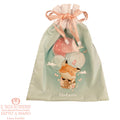 Sacca Primo Cambio Neonata Linea le Farfalle - Fatto a Mano - Il Tocco di Minerva