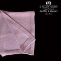Sciarpa pura lana  rosa Linea basic unisex - Fatto a Mano - Il Tocco di Minerva