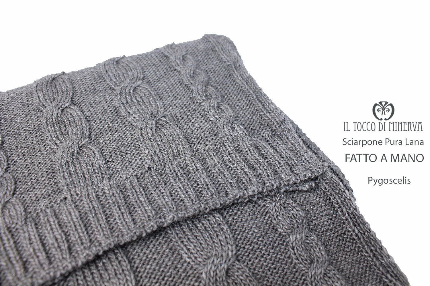 SCIARPA UNISEX Pygoscelis – realizzata a mano – HandMade - Il Tocco di Minerva