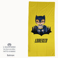 Microfiber Beach Towel, Fumetto Line - Handmade