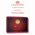 Tovaglietta idrorepellente spiderman personalizzata - fatto a mano - Il Tocco di Minerva
