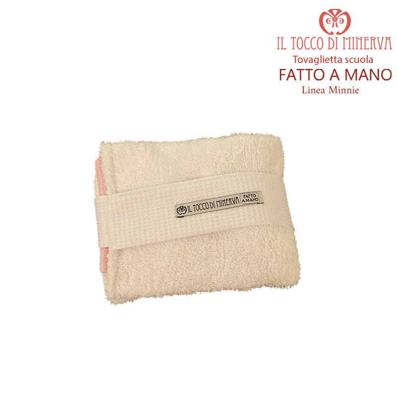 Tovaglietta scuola bambina Linea  Minnie- Fatto a mano - Il Tocco di Minerva